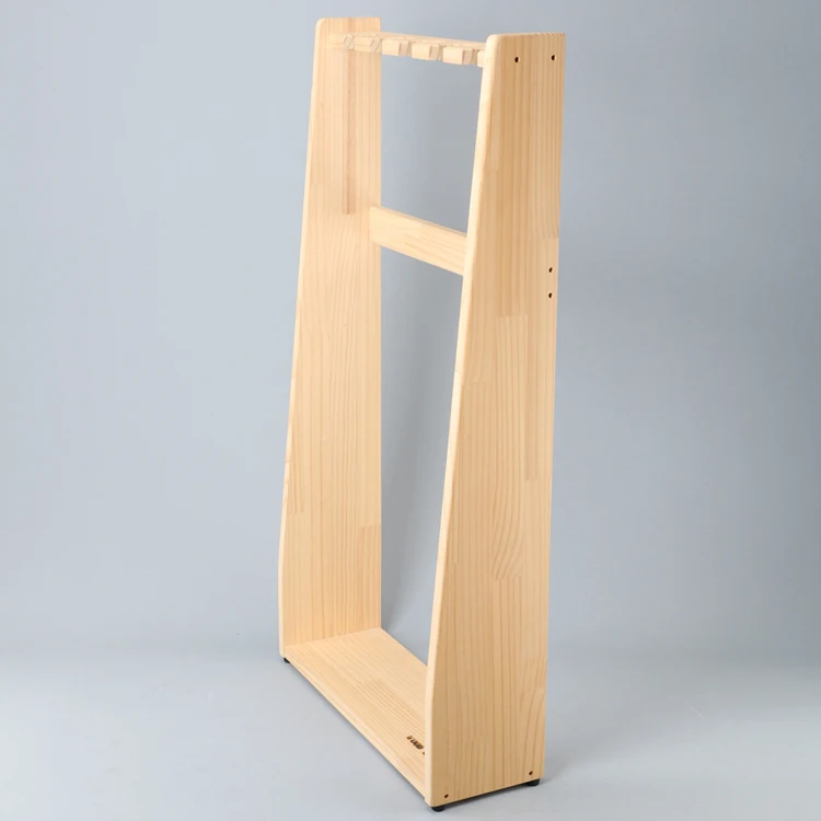 Hot sale premium five-hole baseball bat durable and load-bearing bamboo wood holder