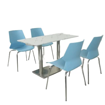 Школьная Современная Обеденная Мебель, стол и стул, набор для ресторана, школьная столовая и стул