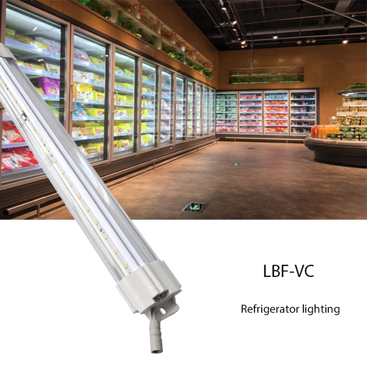 
ip65 waterproof DC24V Vertical refrigerator LED cooler room freezer light 