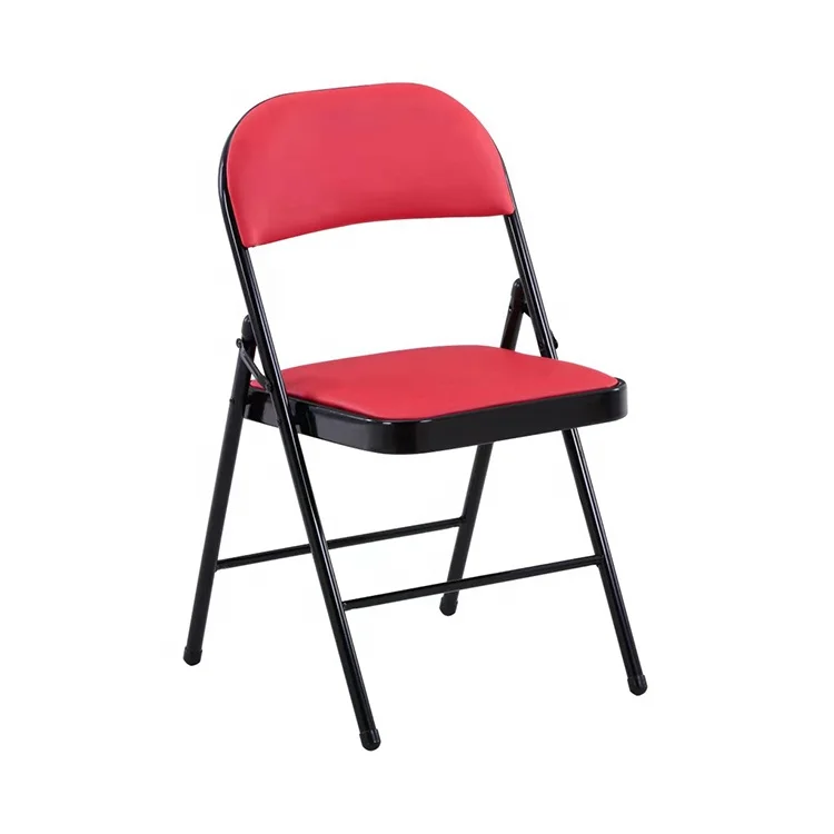 Wholesale commercial outdoors stackable metal folding chair for wedding party events