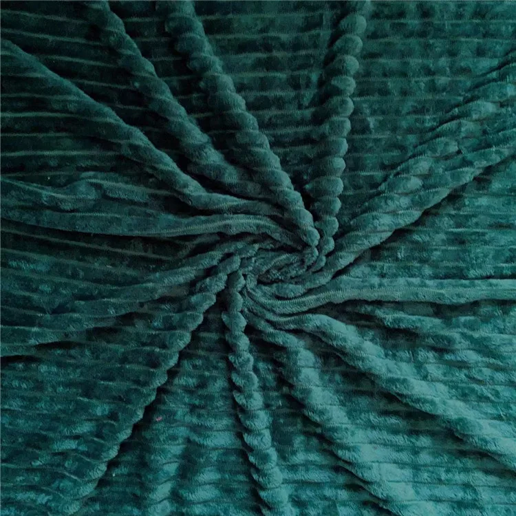 China cheap multi-color double-sided plaid plain striped flannel baby fabric turkey by the yard