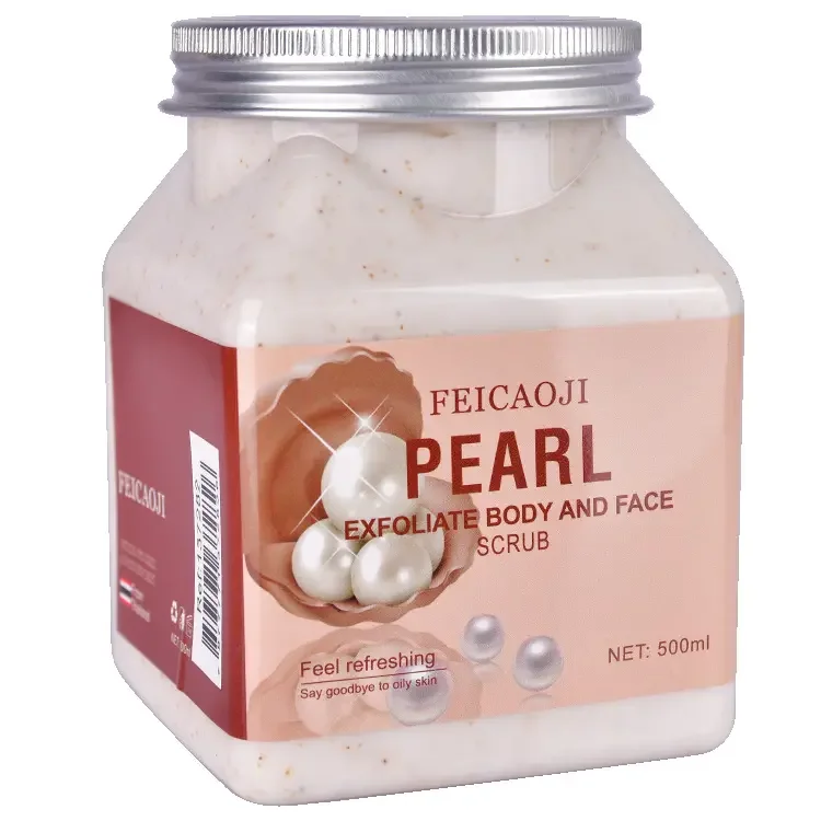 Avocado Multi-Fruit Body Scrub Deep Clean Exfoliating chicken skin moisturizing soft skin Exfoliating 500g wholesale price