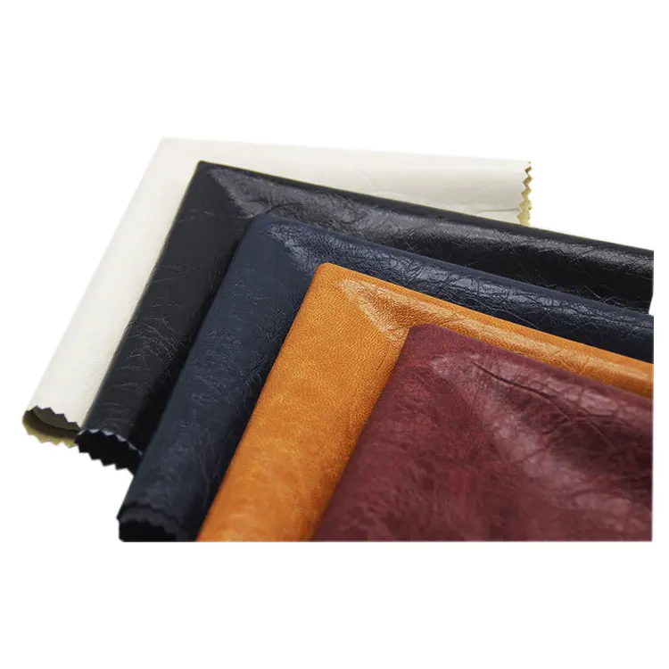 Embossed Leather Fabric for Clothing Synthetic Leather Imitation Shagreen Pu Customized Black Elastic Leather Woven Cloth