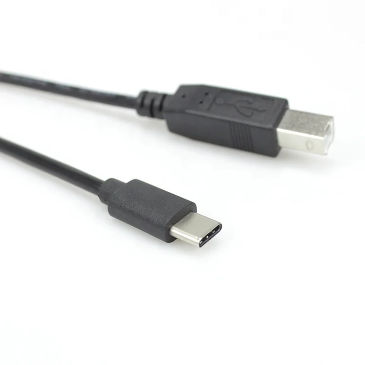  Кабель для принтера Type C USB 2 0 к B сканера midi