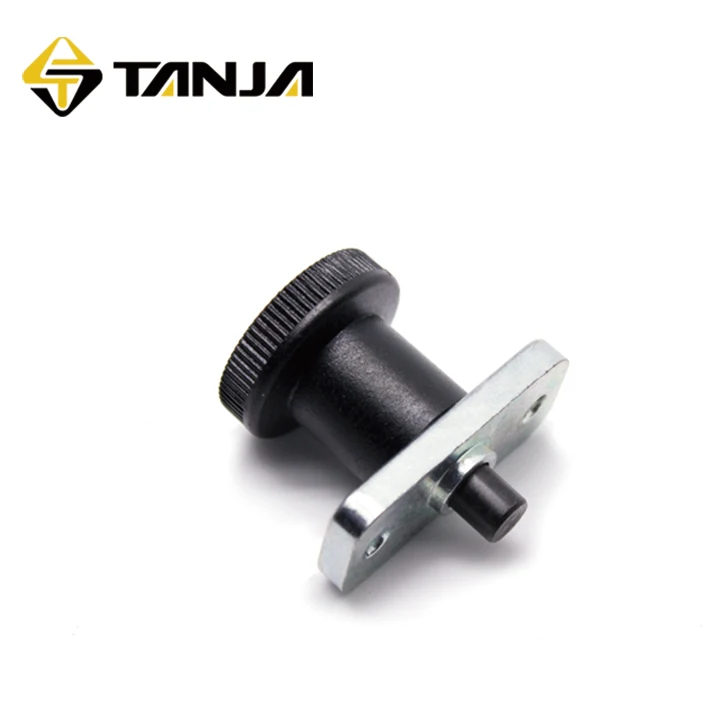 TANJA carbon steel fixing flange index plunger Fixing Flange screw plunger for general equipment