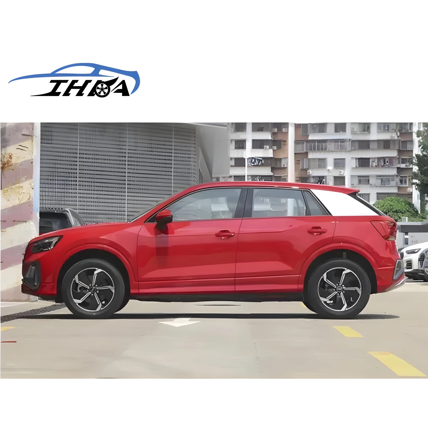 IHKA Au di Q2-e-tron Высокопроизводительный электрический автомобиль 5-дверный 5-местный внедорожник Подержанный для продажи