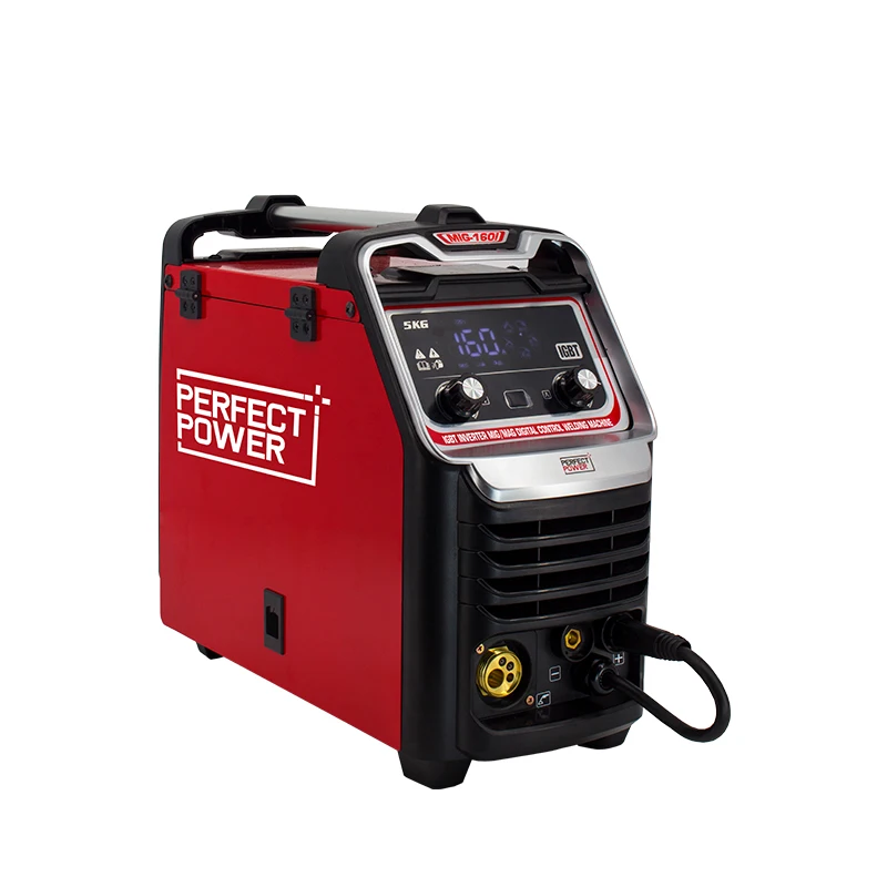 3 IN 1 welding machine portable mig welding machine mig mag welder High-quality 160A Co2 Gas Gasless Portable Inverter