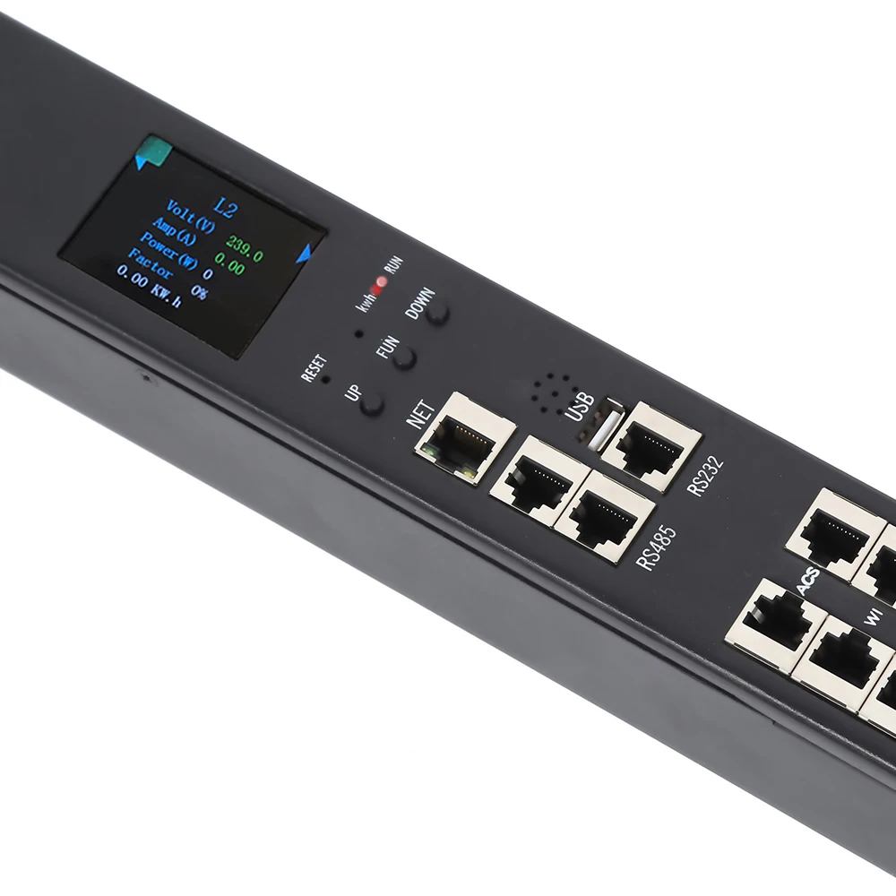 Yosun 32A SNMP Remote Monitor High Power Metal Smart PDU for IT Data Center