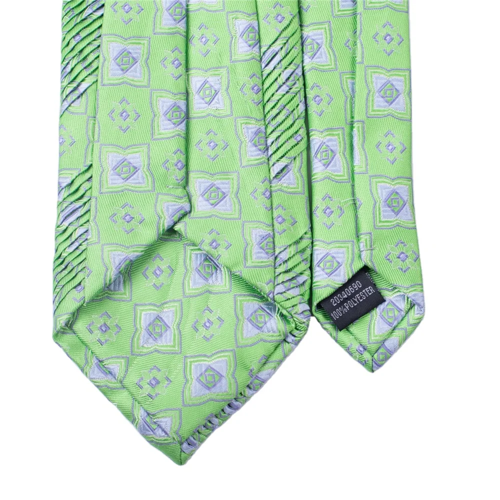 new design neckties draped tie mens 100% silk necktie with great price