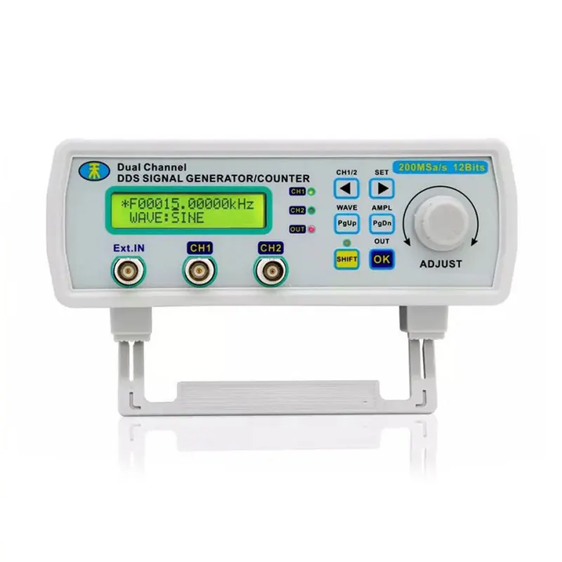 Двухканальный генератор сигналов DDS MHS5225A с цифровым управлением, произвольный измеритель частоты для JUNTEK