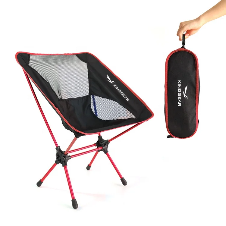 Wholesale Custom Adjustable Foldable Aluminium foldable outdoor camping chair For Fishing