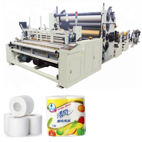 For Producing Toilet Paper and Napkins Tissue Making Machine Toilet Paper /kitchen Towel Embossing and Lamination Machine
