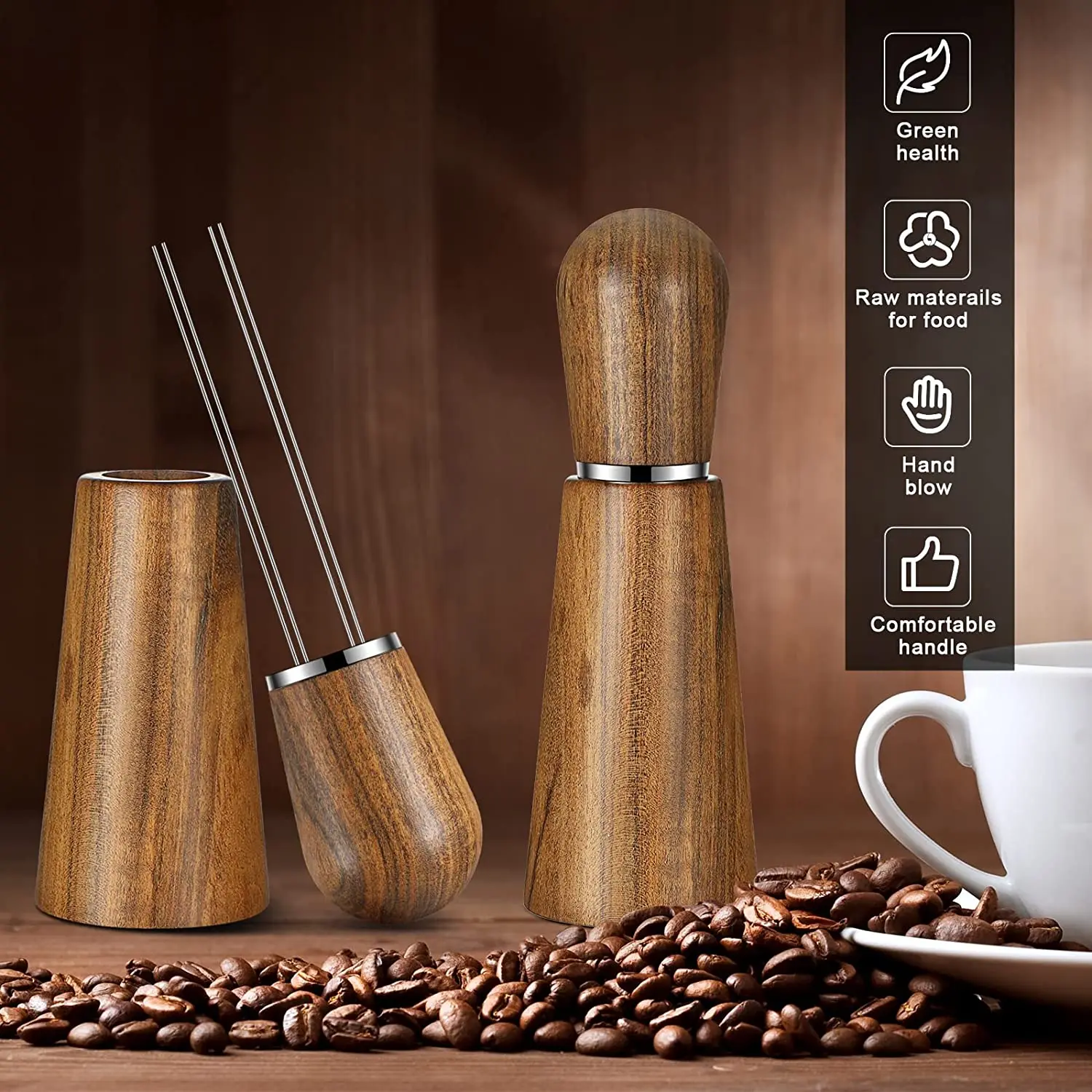 New Design Wdt Tool Espresso Stirrer Stainless Steel Barista Tool Needle Coffee Distributor