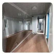 Simple Design Steel Structure Portable Container House 3 Bedroom expandable prefab house 19ft x 20ft