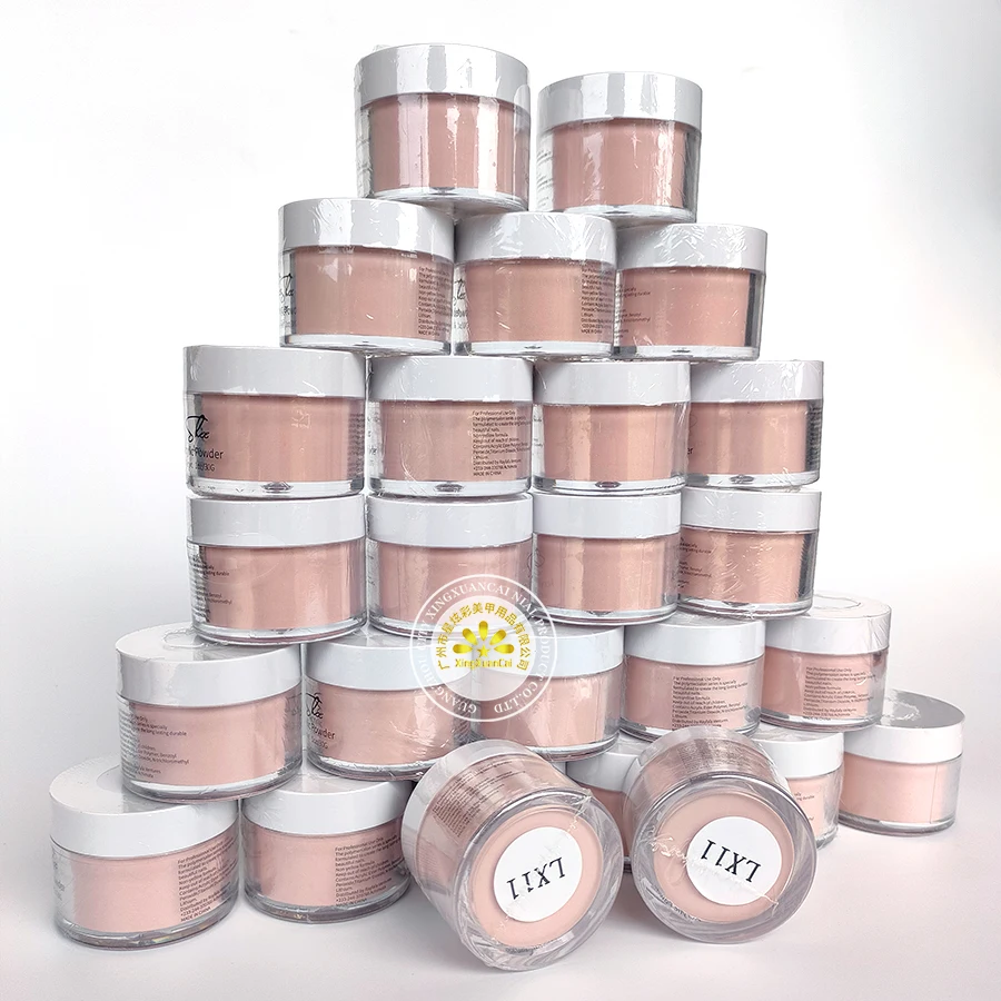 Wholesale Nail Art Dipping Powder Set High Quality Custom Logo Clear Nude Acrylic Powder Wholesale For Nails Professional EMA
