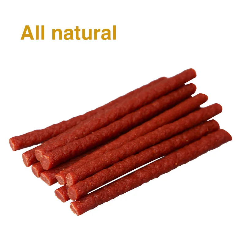 dog treat: soft beef strips with natural beef meat as organic dog treats to support muscles&bones