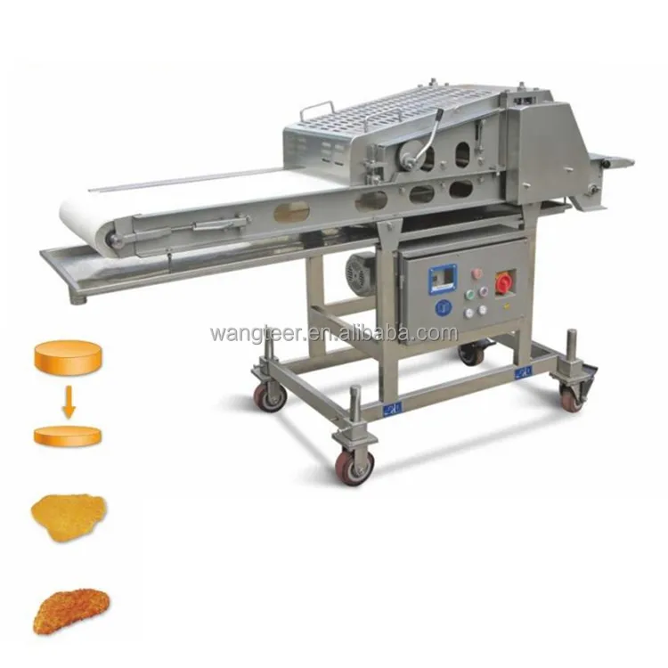 Hot Sale professional Commercial 304 food grade Chicken Breast Meat Flatten Machine