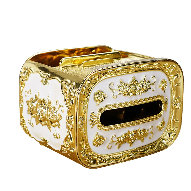European Creative Living Room Modern Nordic Multipurpose Tissue Storage Napkin Box