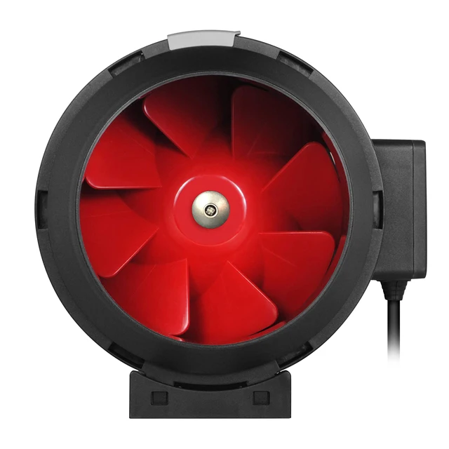 FENGDA ETL CE Certificate 8 inch AC in line duct fan grow  with variable speed controller for exhausting
