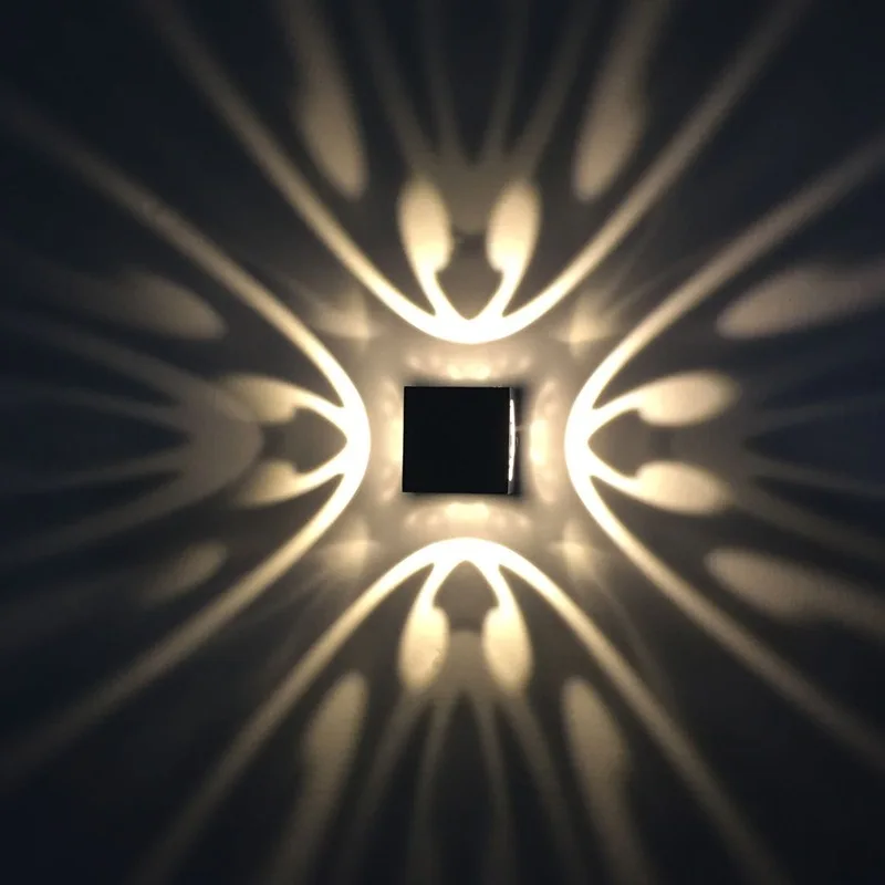 Wholesale Modern Indoor Bedroom Interior Led Wall Mounted Sconce Lamp Decorative Background Up And Down Led Wall Light For Home