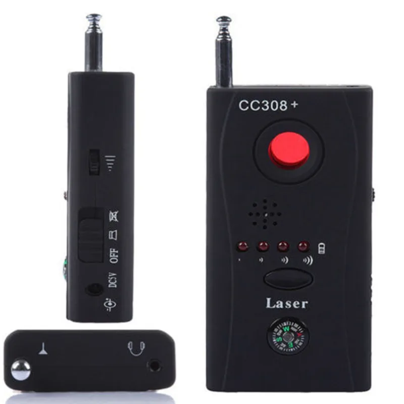 CC308+ Wireless Full Range AntiSpy Audio Recording Camera GPS Device RF Signal Detector