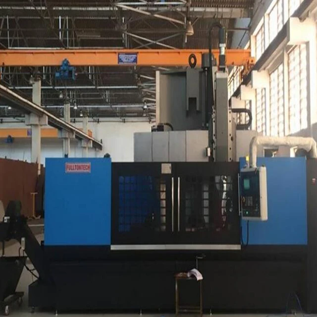 CHINESE CK5123M Vertical CNC Boring Milling Lathe Machine With Twin Column