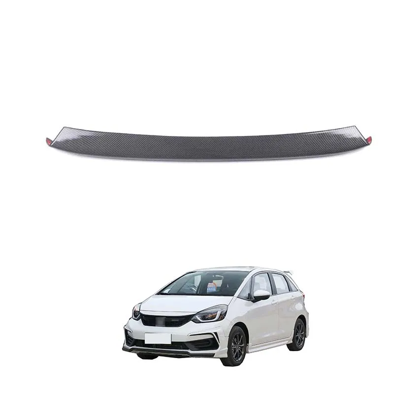 Автомобильный ABS карбоновый хром внешние аксессуары OEM для 2021 Honda Fit отделка переднего бампера