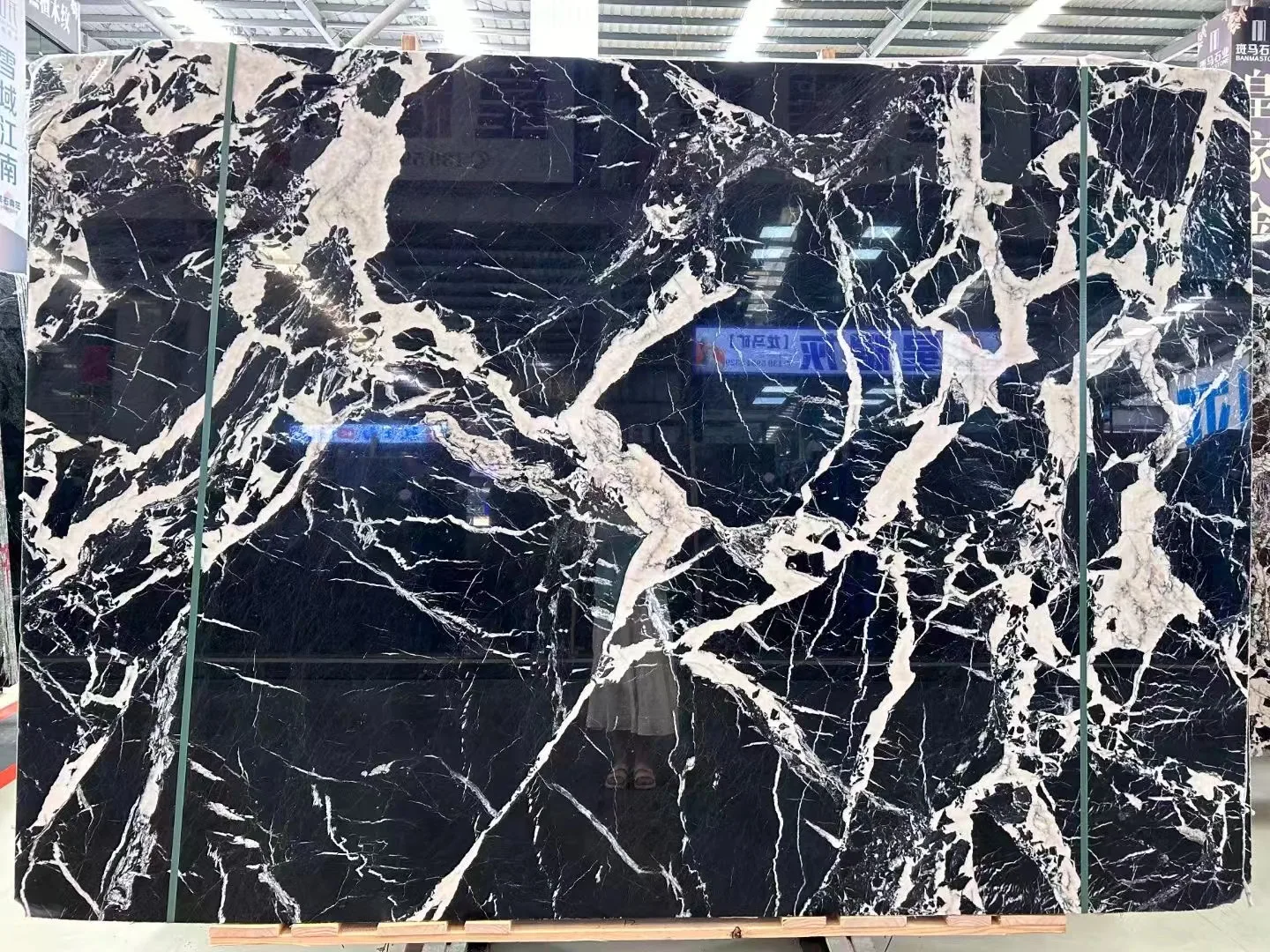 Natural Italy Black Marble Slab
