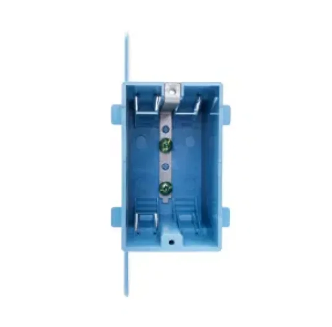 American Standard Plastic Outlet Box with Certificate Plastic Electrical Boxes with Adjustable Bar Hanger Square Lug Round  Box