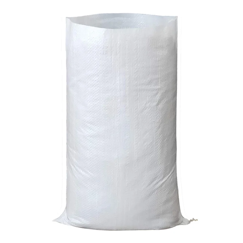 OEM double layer with inner membrane liner sack feed bag thickened waterproof express packing bag white plastic woven bag