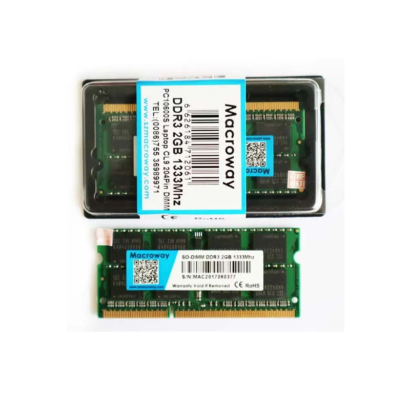 Ноутбук 204 Pin 1600 МГц DDR3 4 Гб Ram памяти