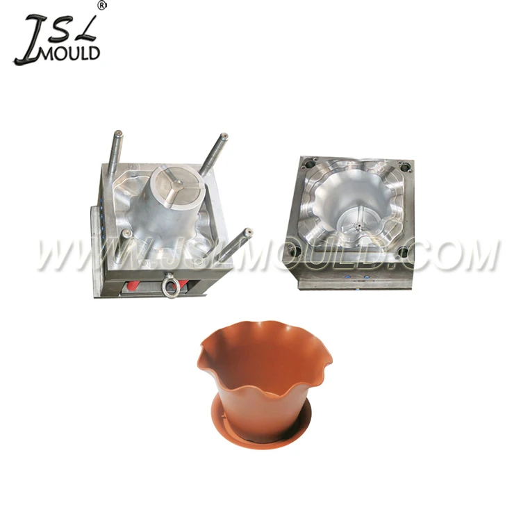 Taizhou Mould Factory Customized Flower Pot Plastic Injection Mould