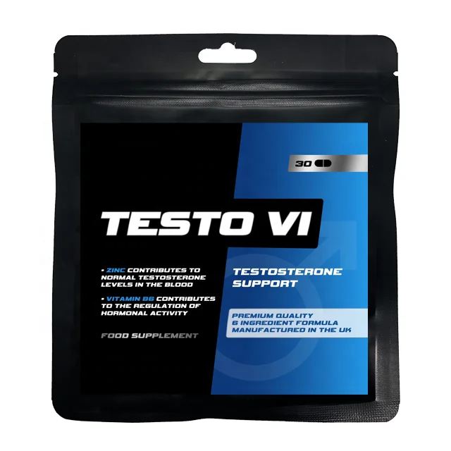
Testo VII Men Male Fertilty Supplements Vitamins Minerals Muscle Foil Pack - Private Labelled - Wholesale Diet Supplements 
