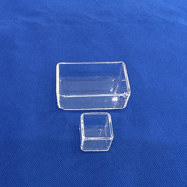 High Quality Clear Quartz Container quartz furnace boats quartz boat for semicomductor