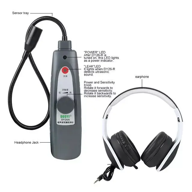 DY26A Ultrasonic Leak Detector Tool