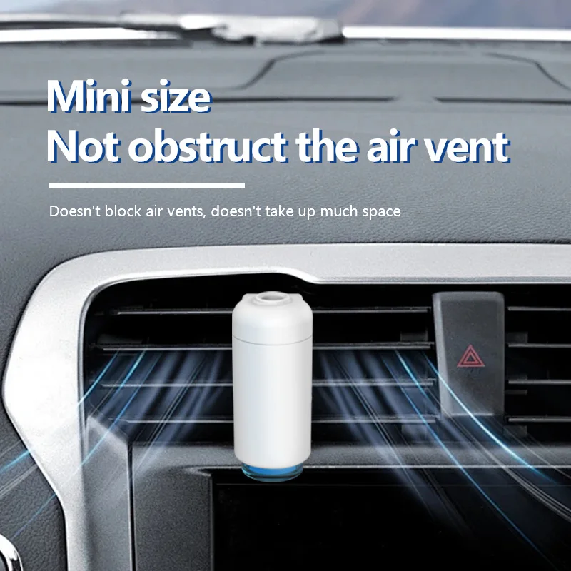 New Arrival Mini Portable Car Perfume Air Freshener Nano Atomization Smart Scent Car Vent Aroma Diffuser