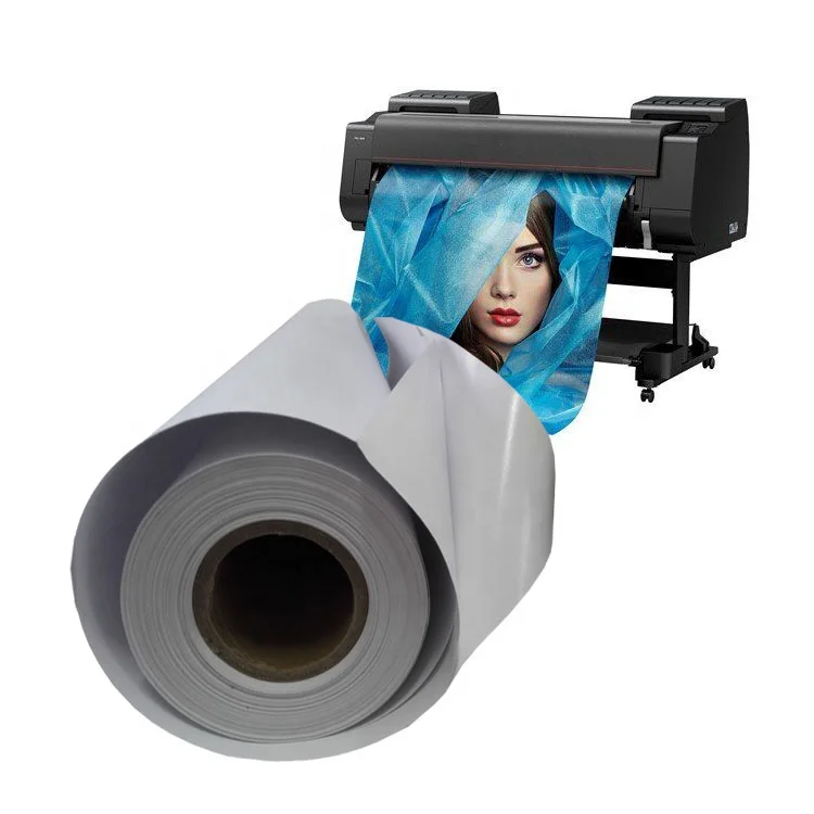 Premium 190gsm RC Glossy Matte Self Adhesive Photo Paper Roll For Pigment Inks