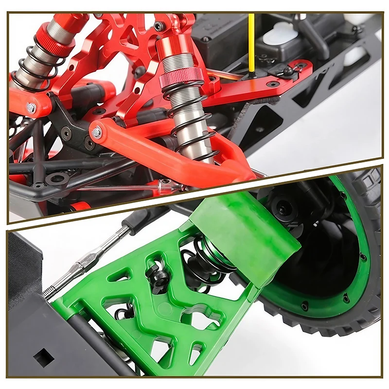 Бесплатная доставка Rofun BAHA 5B 450A 1 5 сплав металла RWD 45cc двигатель Газовый бензиновый Радиоуправление RC Nitro автомобиль хобби класса Baja Грузовик