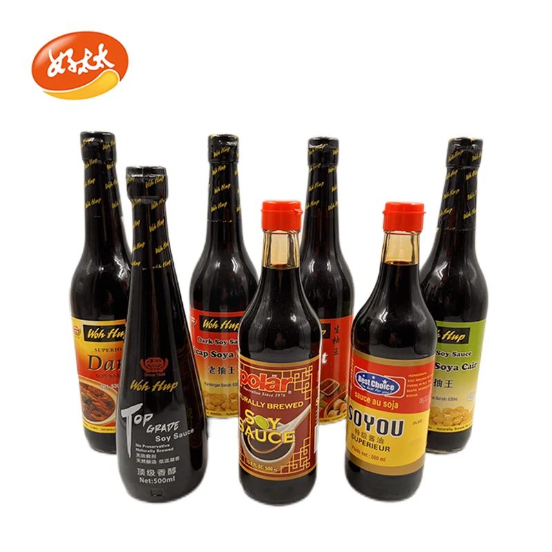 Hot Sale  Organic  Mushroom Flavoured Superior bottle Soy Sauce