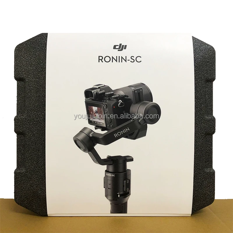  Оригинальный DJI Ronin SC шарнирный стабилизатор для камеры GoPro цифровой фотокамеры 3 оси без посторонней помощи видео перенесного штатива монопод селфи с дистанционным