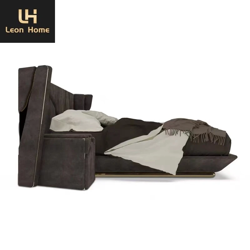 High end villa bed set high quality king size bedroom sets furniture royal luxury bedroom set