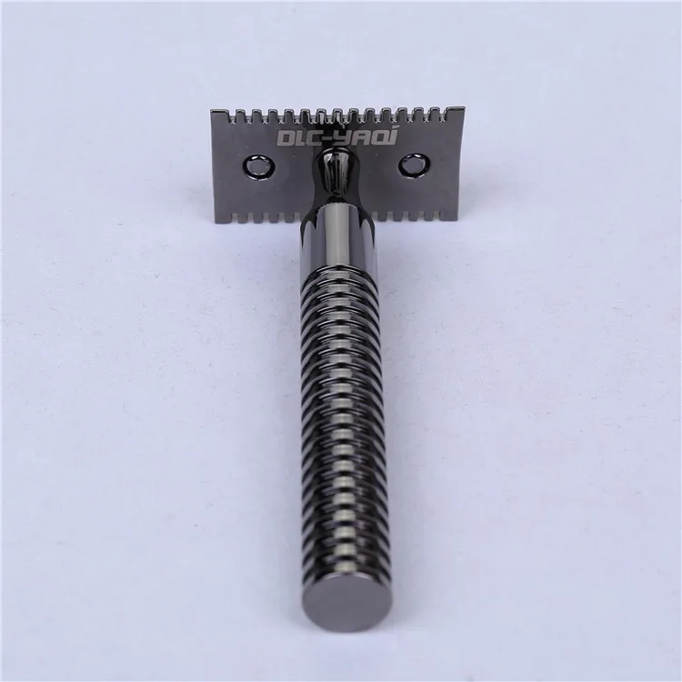 YAQI double edge blade men safety razor with open comb head