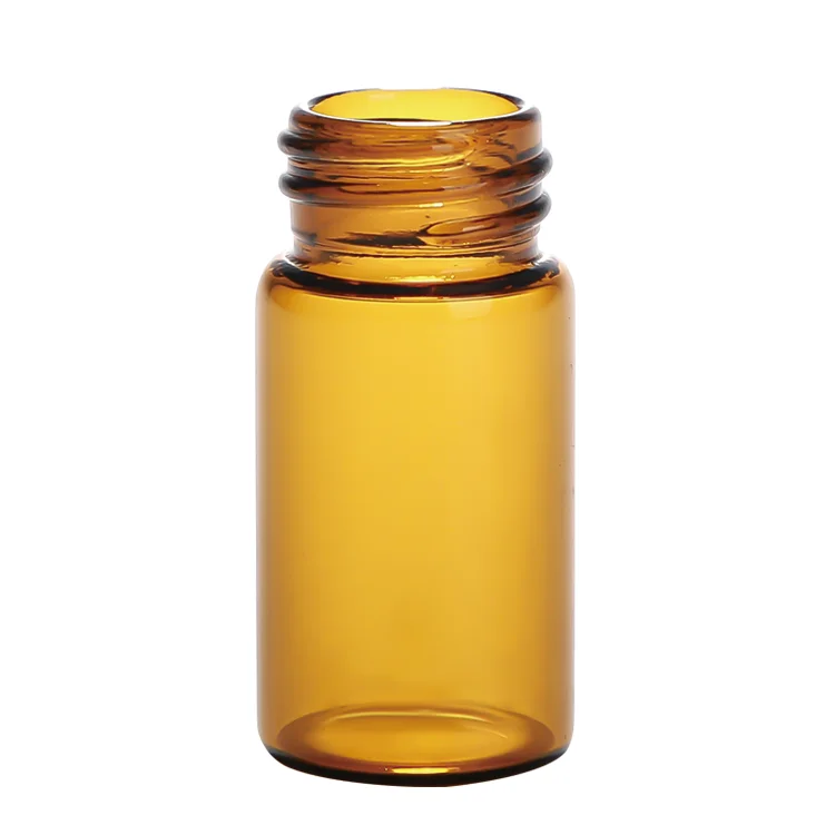 Sterilized empty Transparent  7ml  soda lime Thread  Glass Vials for Medicine packaging