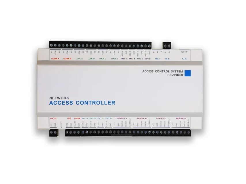 Новая система двустороннего контроля доступа E04D.NET для четырех дверей