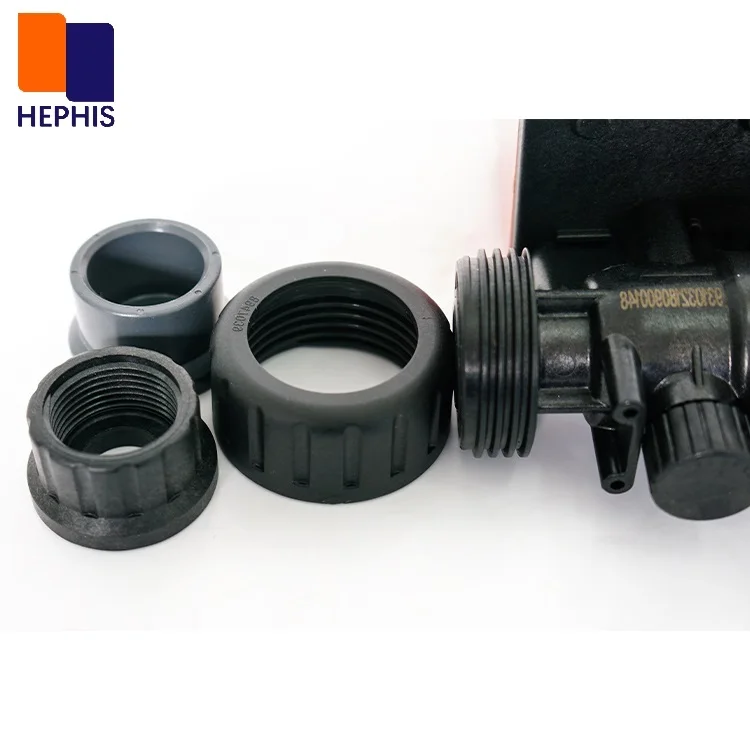 PPO Double True Union Electric Ball Valve 2 Ways Motorized Ball Valve For Chemicals Fluid/ Water Treatment