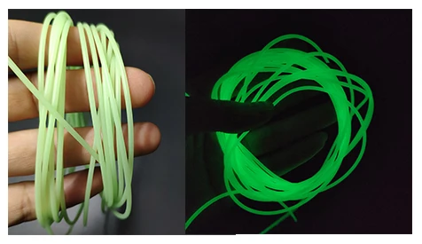 glow in dark silicone tube thin silicone hose flexible silicone pipe