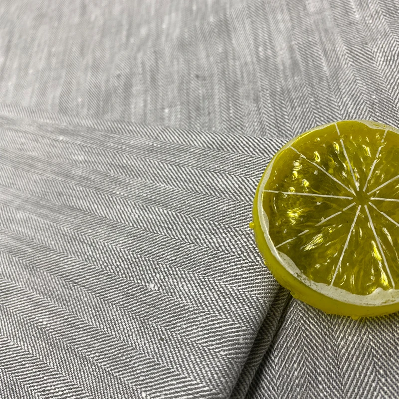 
New Product Pure Color Chinlon Linen Blend With Textile Fabric 