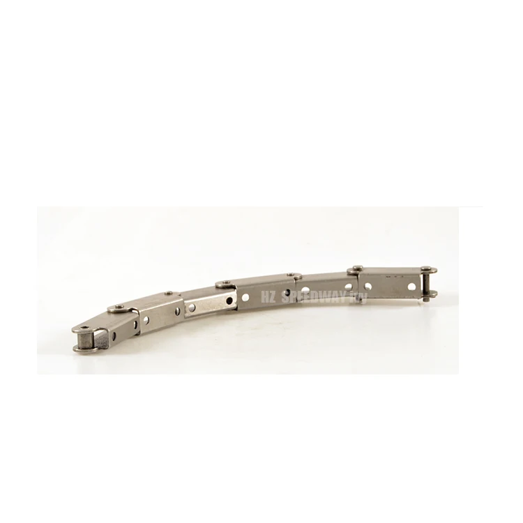 Конвейерная цепь P75U2, U-образная нестандартная конвейерная цепь из нержавеющей стали для передачи деревообрабатывающего станка