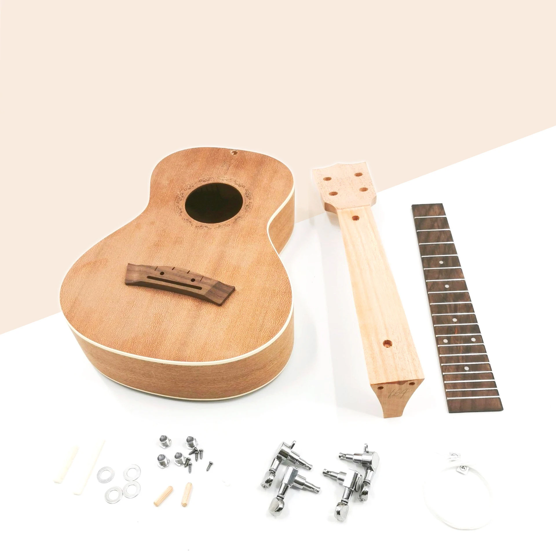 DIY Ukulele toys for kids parent-child activities