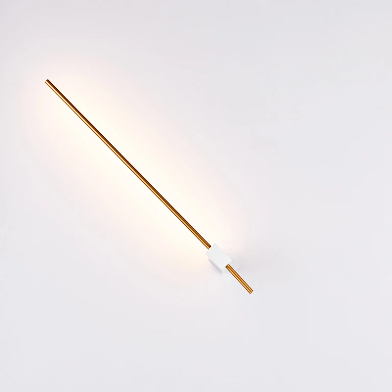 Decorative Linen Lampshade Hotel Lighting For Guest Room 7.5w Long Line Indoor Wall Lamp